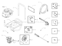 Page A Diagram and Parts List for 020244-0  Briggs and Stratton Pressure Washer